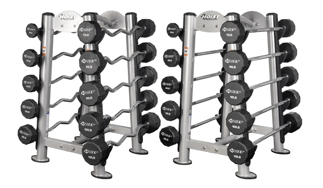 HOIST 20-110 Straight and Curl Set - Commercial fitness equipment