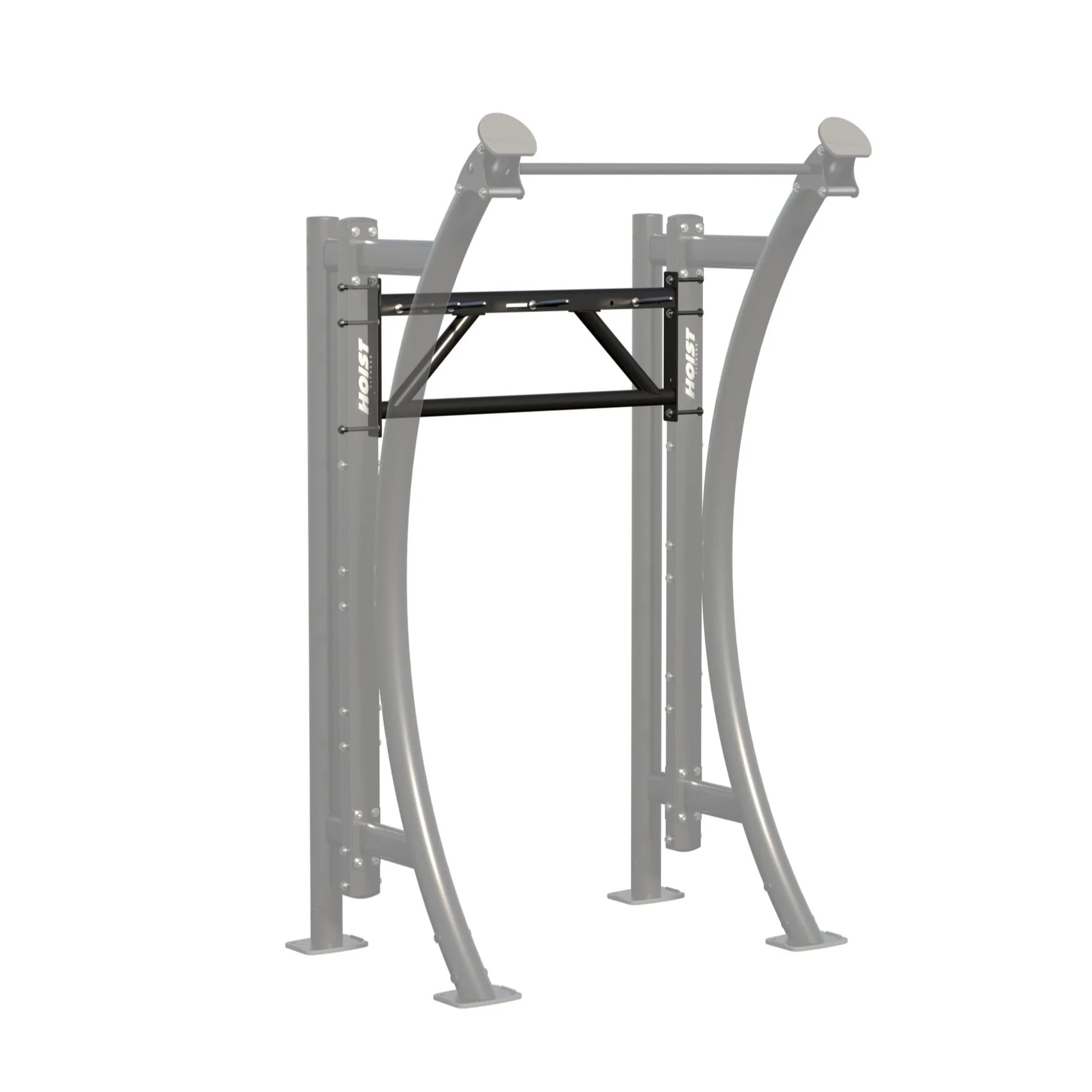 HOIST 4 ft. Center Accessory Rack - Commercial fitness equipment
