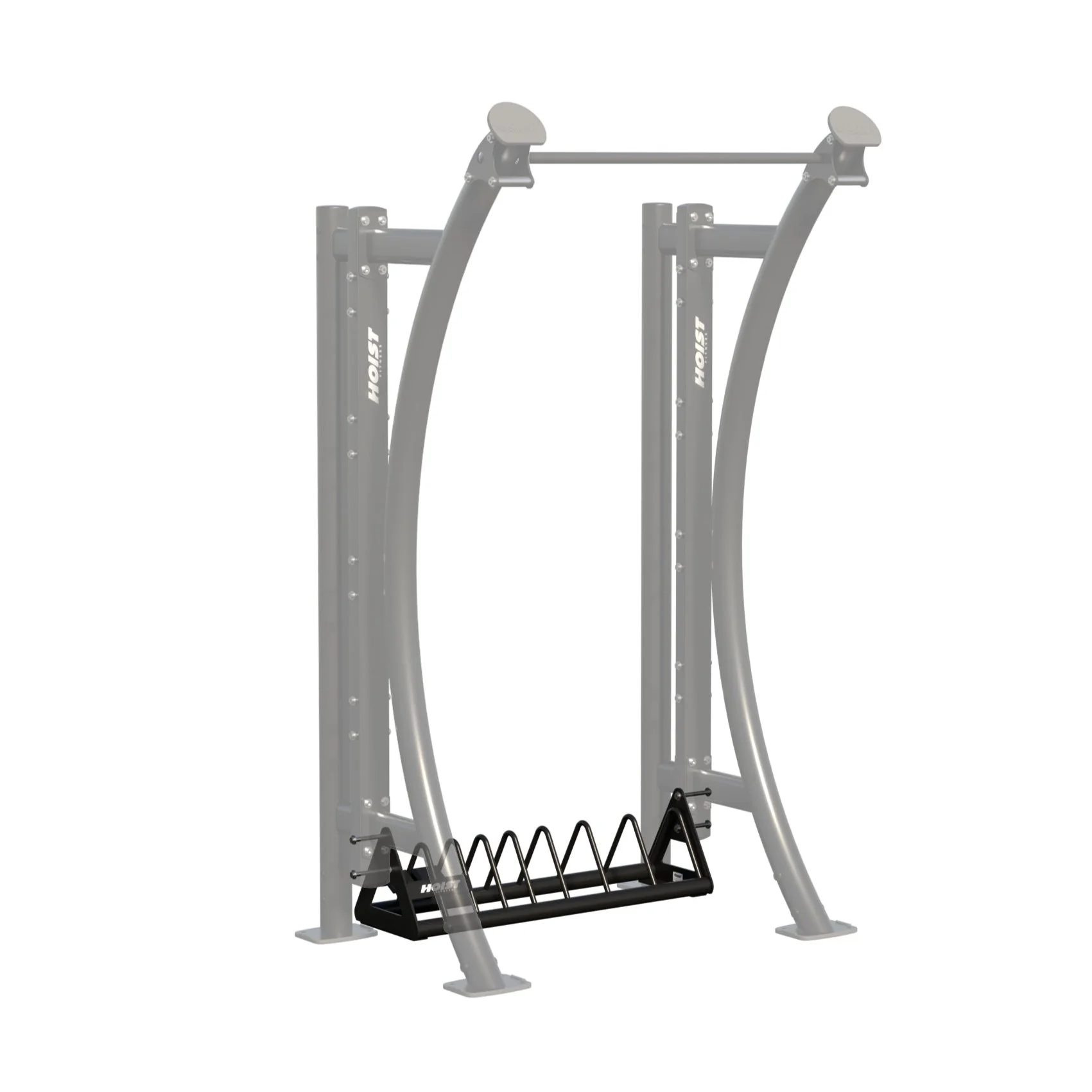 HOIST 4 ft. Horizontal Plate Rack - Commercial fitness equipment