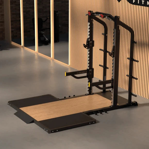 HOIST 4’ SOUND DAMPENING WOOD PLATFORM - Commercial fitness equipment