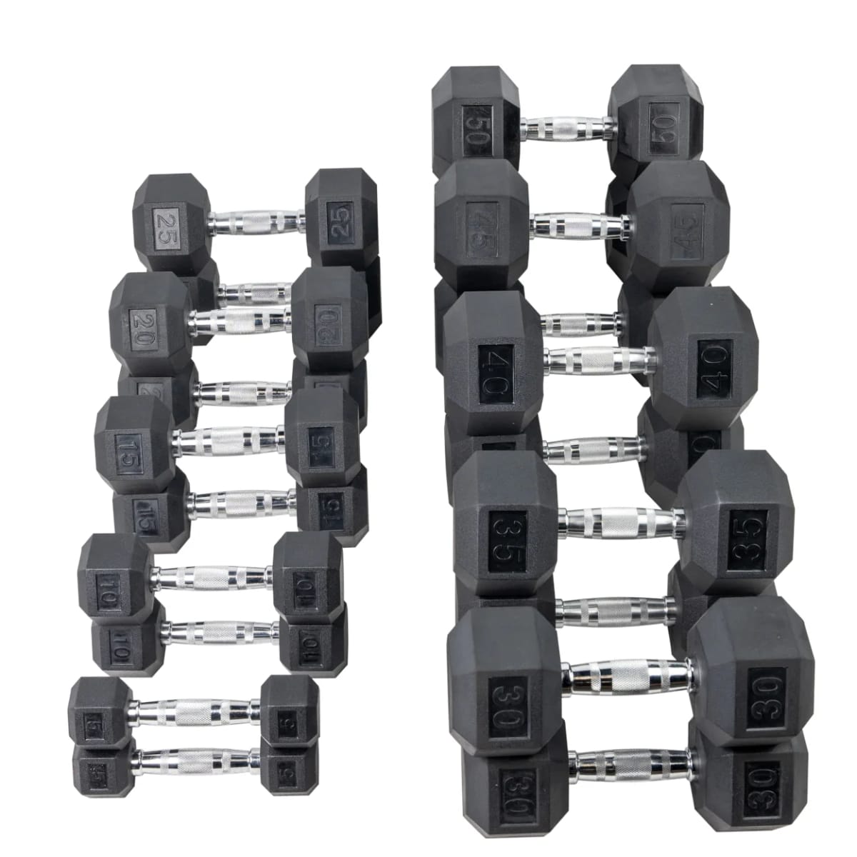 HOIST 5-50 Pair DB 5lbs Increments (set) - Commercial fitness equipment