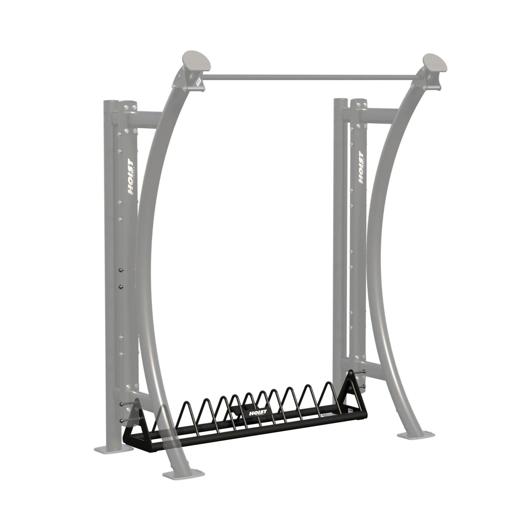 HOIST 6 ft. Bumper Plate Rack - Commercial fitness equipment