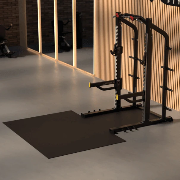 HOIST 6’ SOUND DAMPENING RUBBER PLATFORM - Commercial fitness equipment