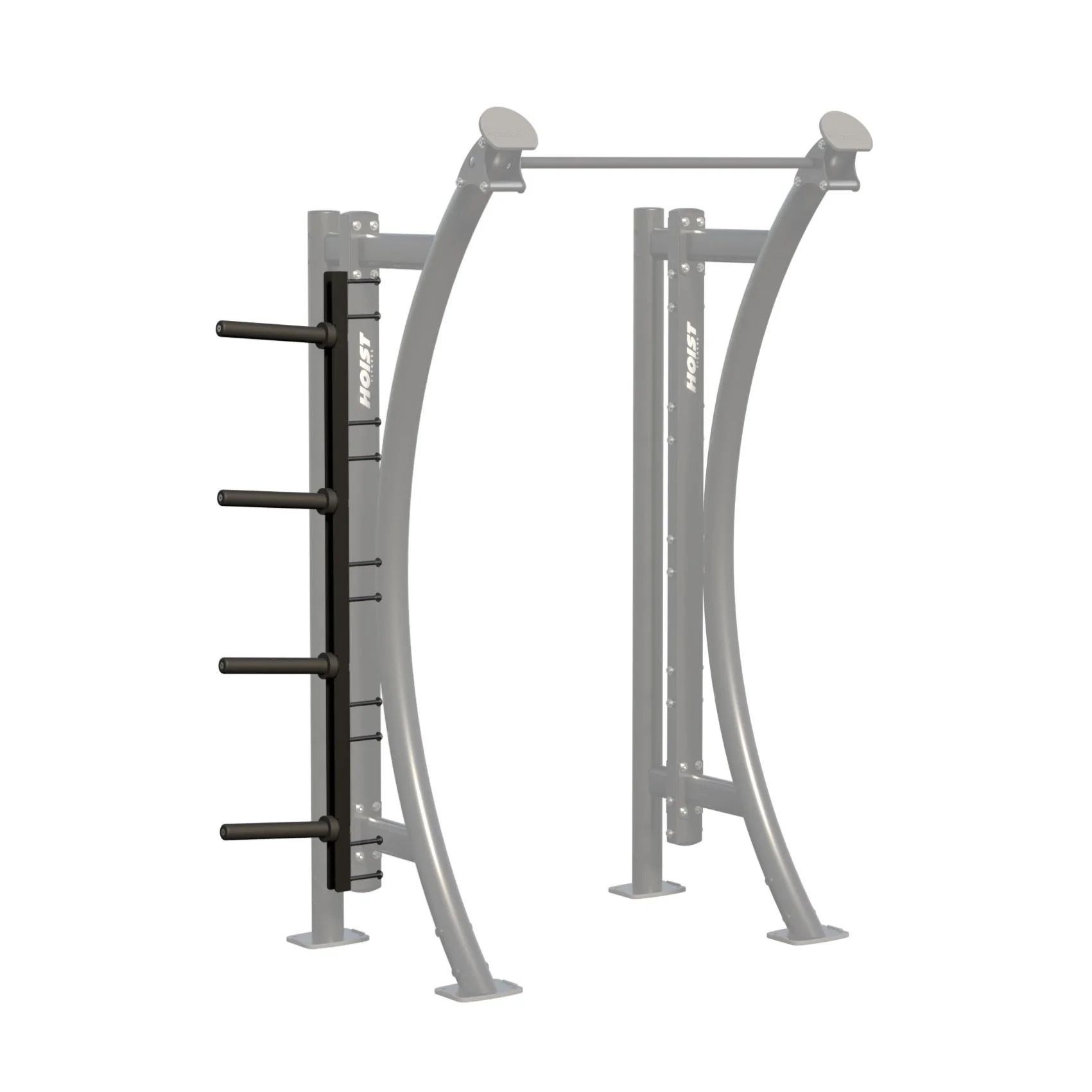 HOIST 7 ft. Vertical Plate Tree - Commercial fitness equipment