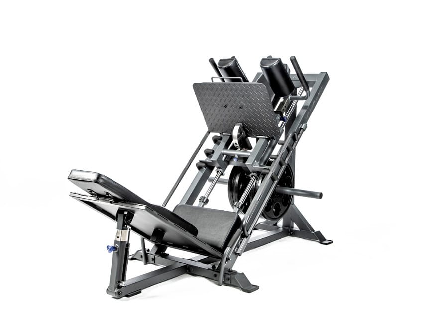 BodyCraft F760 Linear Bearing Leg Press / Hack Squat - Commercial fitness equipment