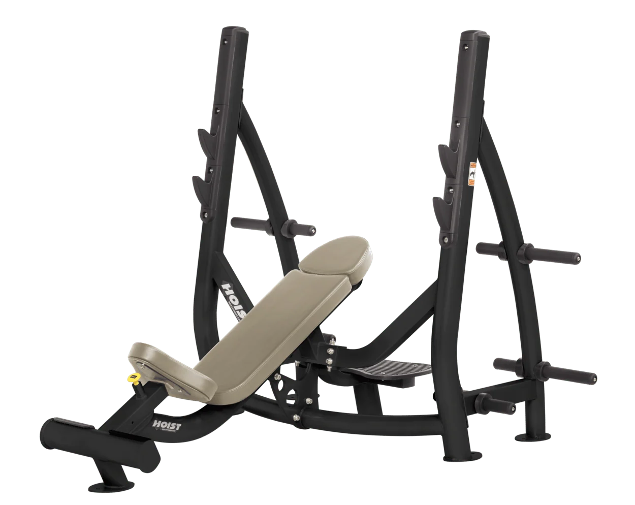 HOIST Commercial Olympic Incline Bench With Storage - Commercial fitness equipment
