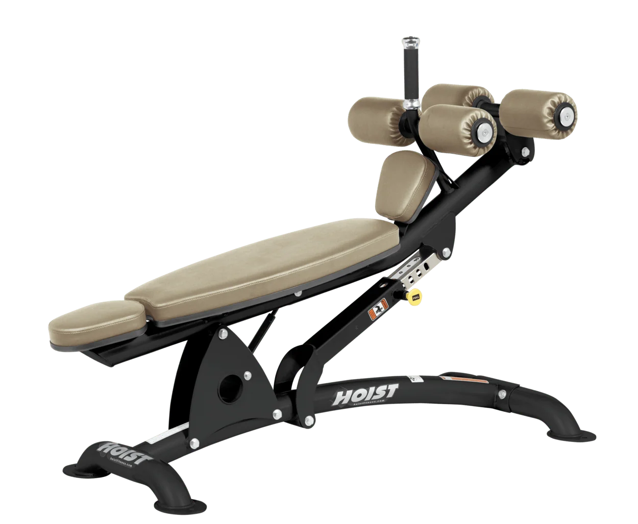 HOIST Commercial Adjustable Decline AB Bench - Commercial fitness equipment
