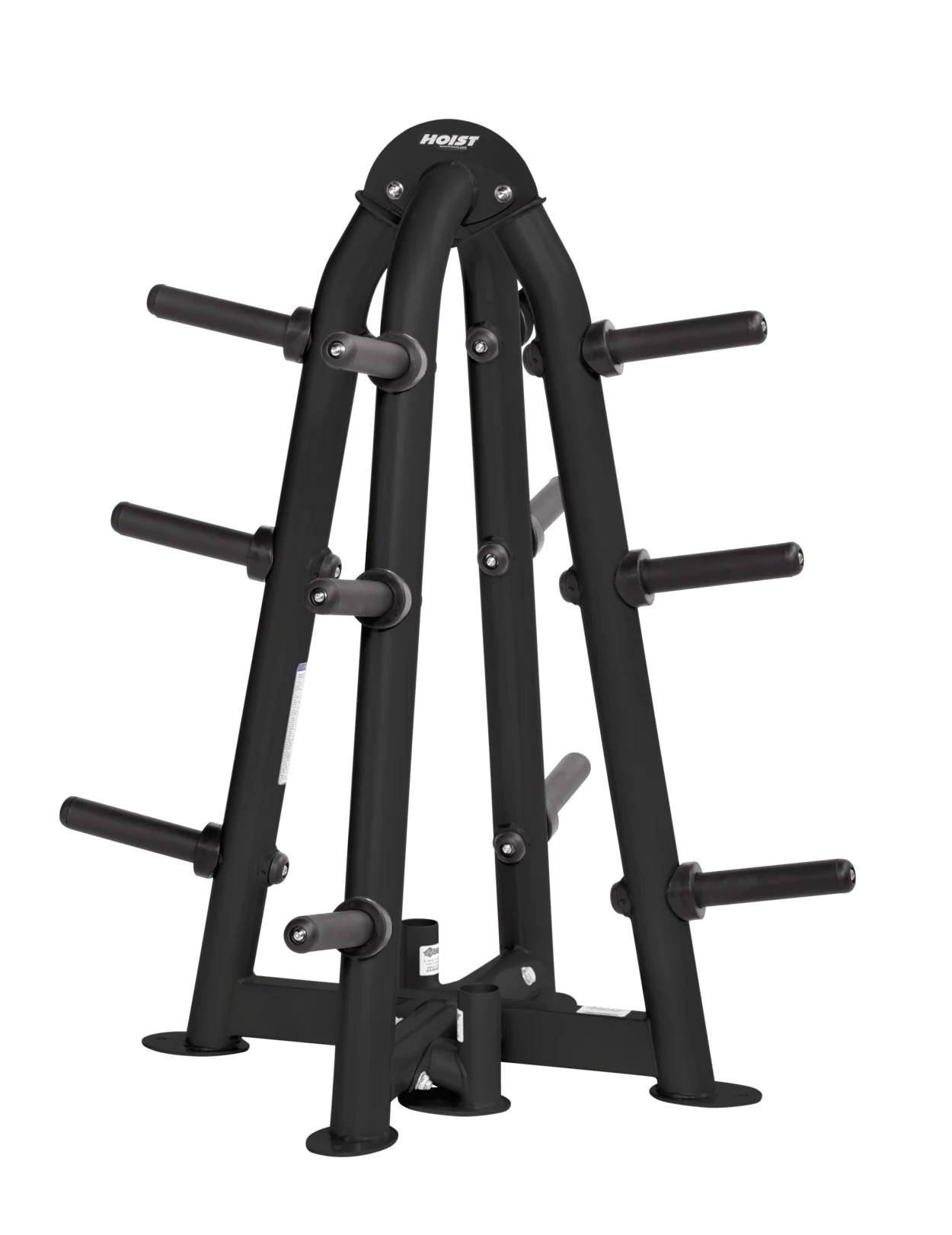 HOIST 4-Sided Olympic Plate Tree - Commercial fitness equipment