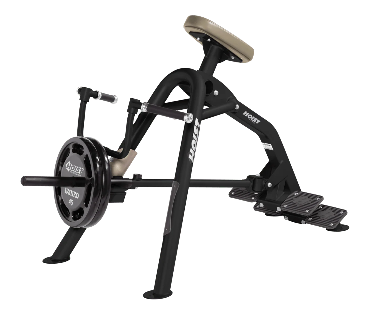 HOIST Commercial Incline Leverage Row - Commercial fitness equipment