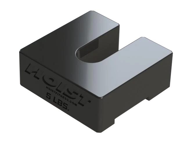 HOIST 5lb Add-On Weight (Made for Silent Steel Weight Plates) - Commercial fitness equipment