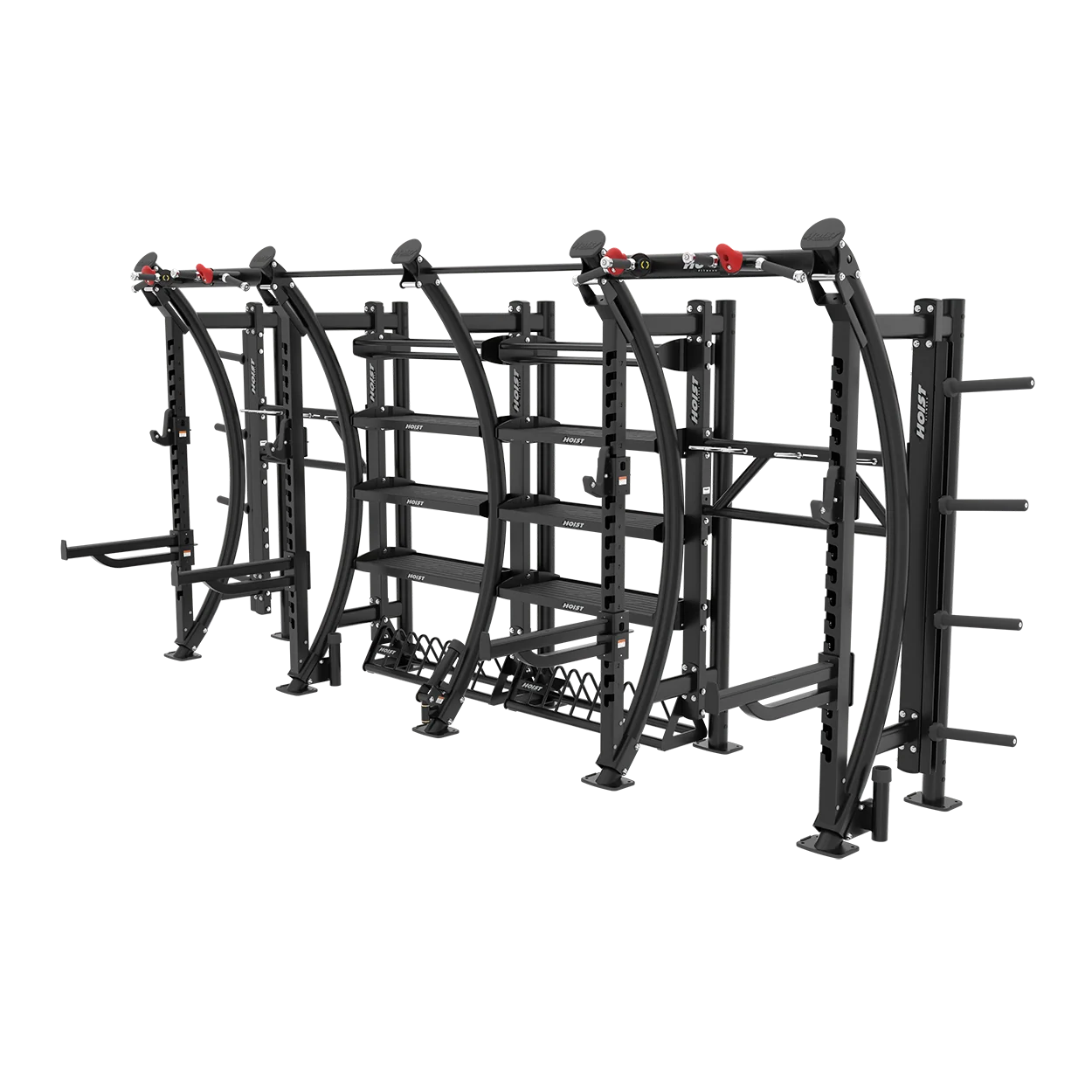 HOIST FOUR ELEMENT FUNCTIONAL SINGLE SIDED OPTION 1 - Commercial fitness equipment
