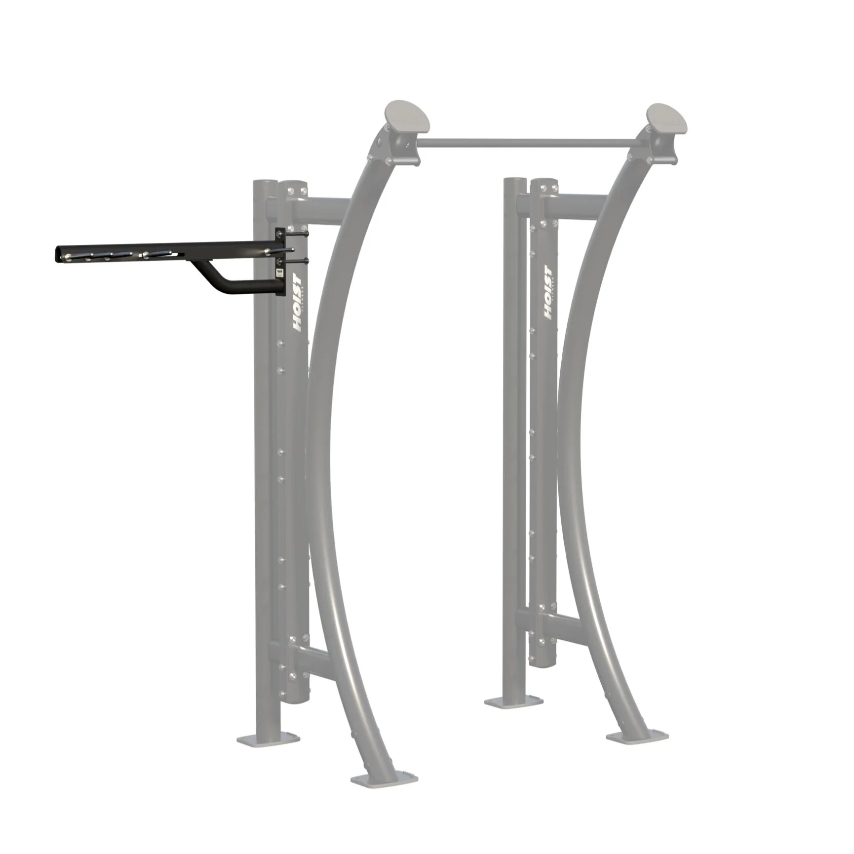HOIST Side Mount Accessory Rack - Commercial fitness equipment