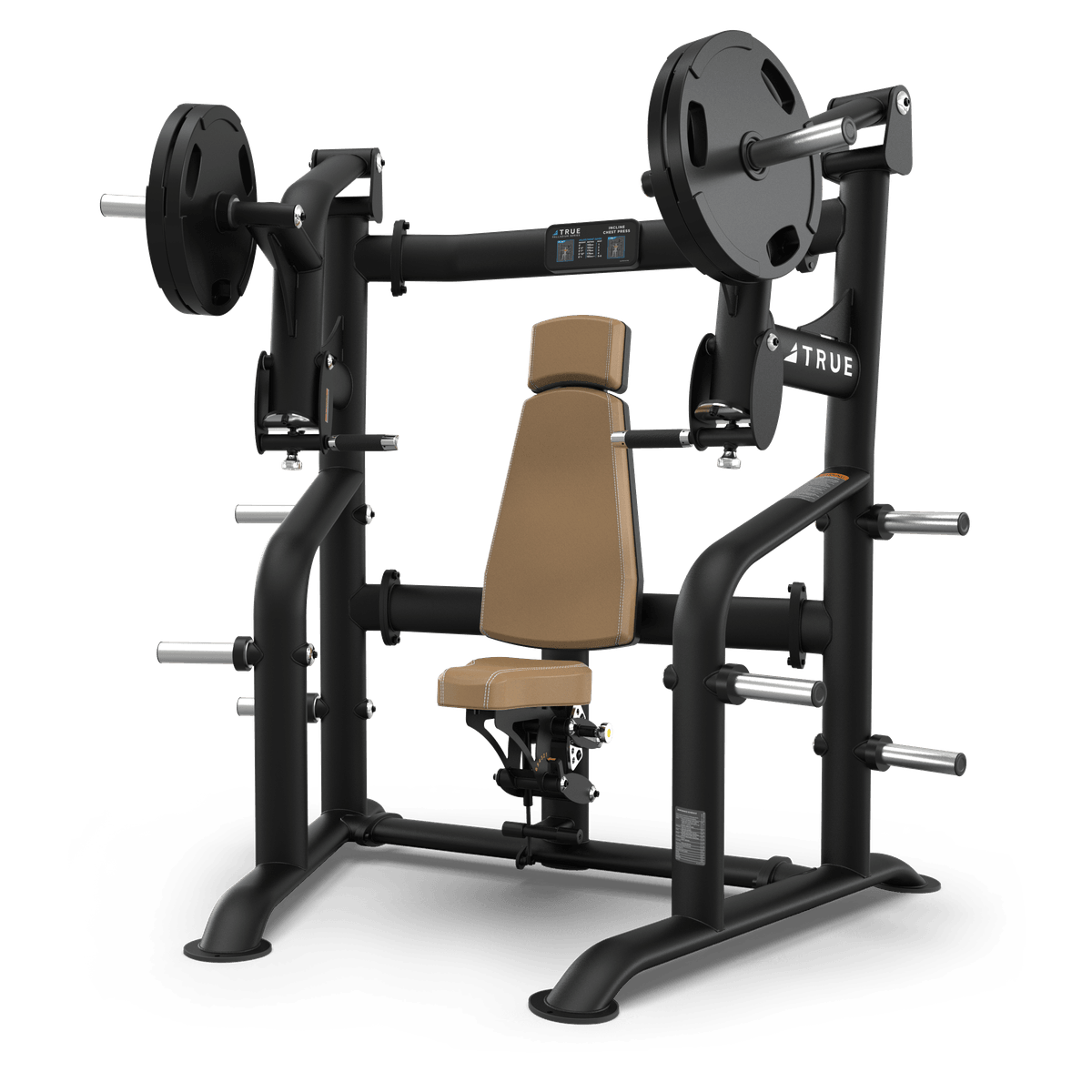 TRUE PLS–1100 Incline Chest Press - Commercial fitness equipment