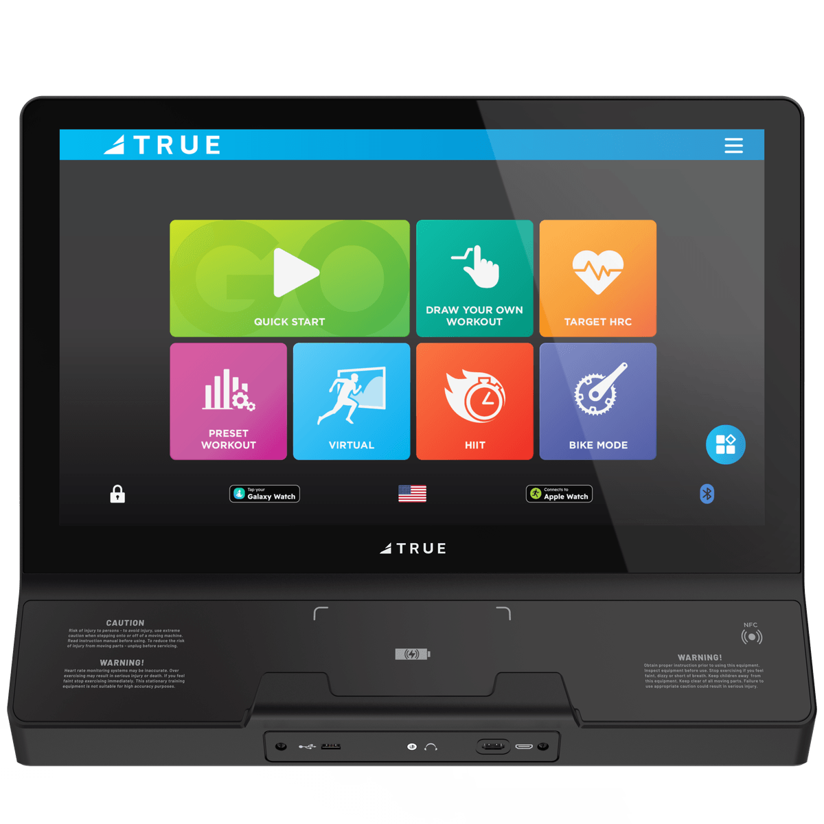 TRUE Unite 22” Touchscreen Console - Commercial fitness equipment