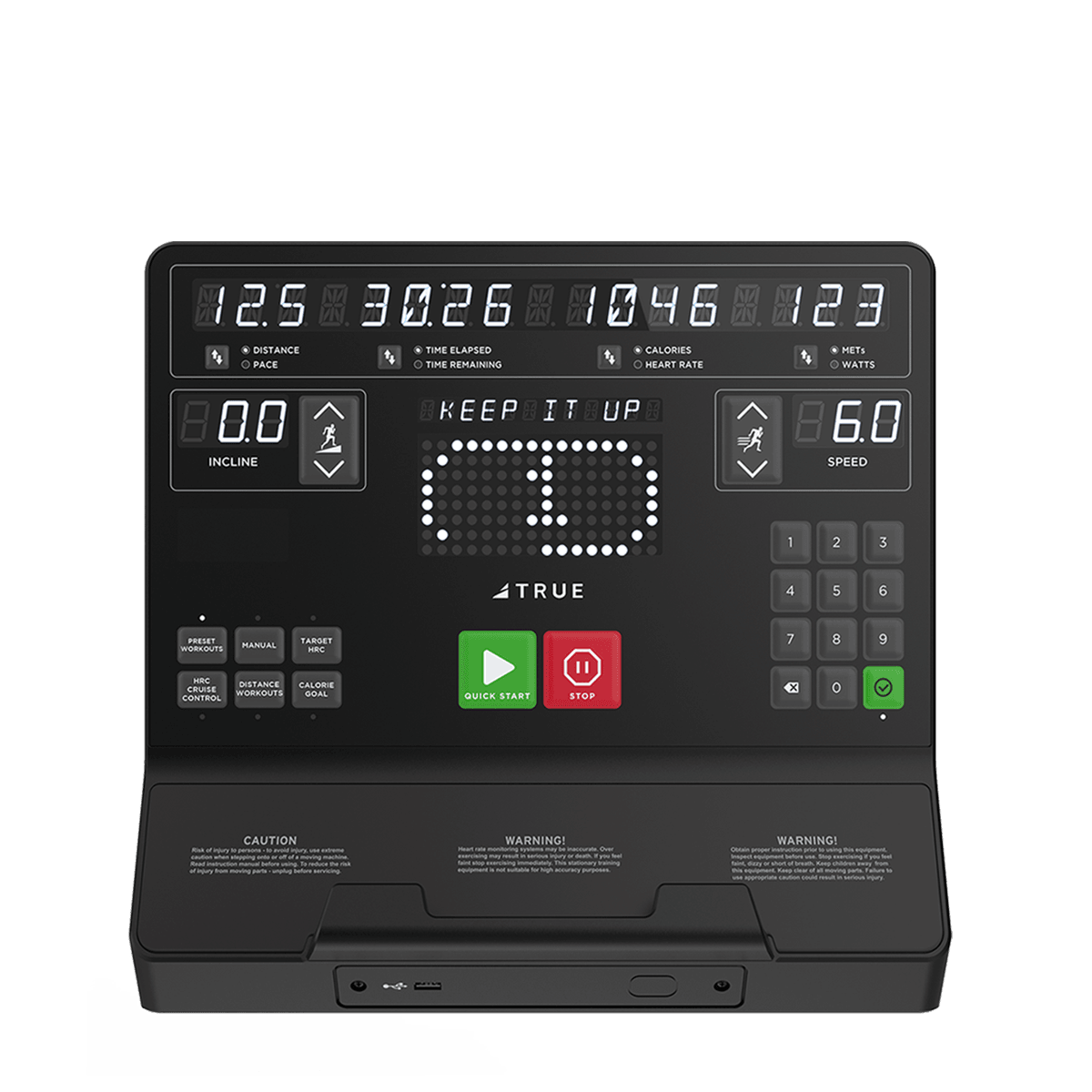 TRUE UNITE LED Console - Commercial fitness equipment