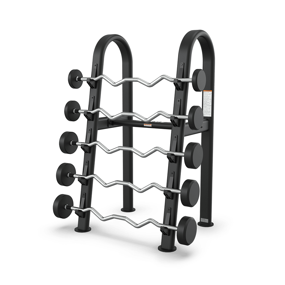 TRUE XFW-4900 HALF BARBELL RACK - Commercial fitness equipment