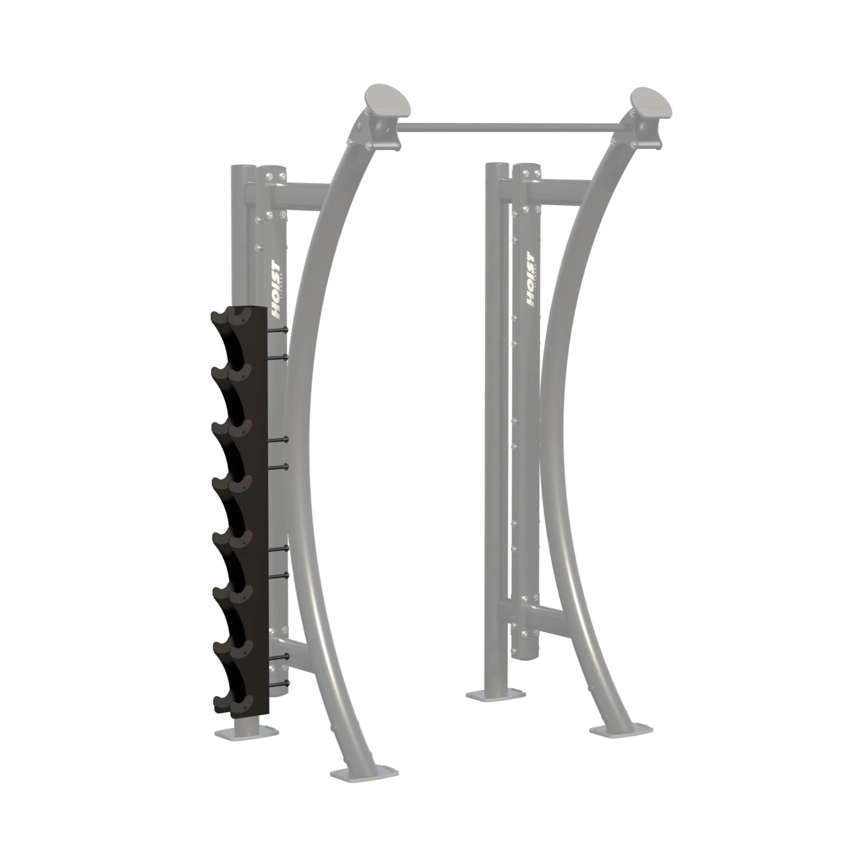 HOIST VERTICAL DUMBBELL RACK 4 PAIR - Commercial fitness equipment